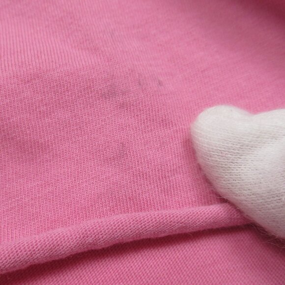 Anthropologie Retro Brand Varsity Graphic Short-Sleeve T-Shirt Bowie Pink S - Picture 7 of 7